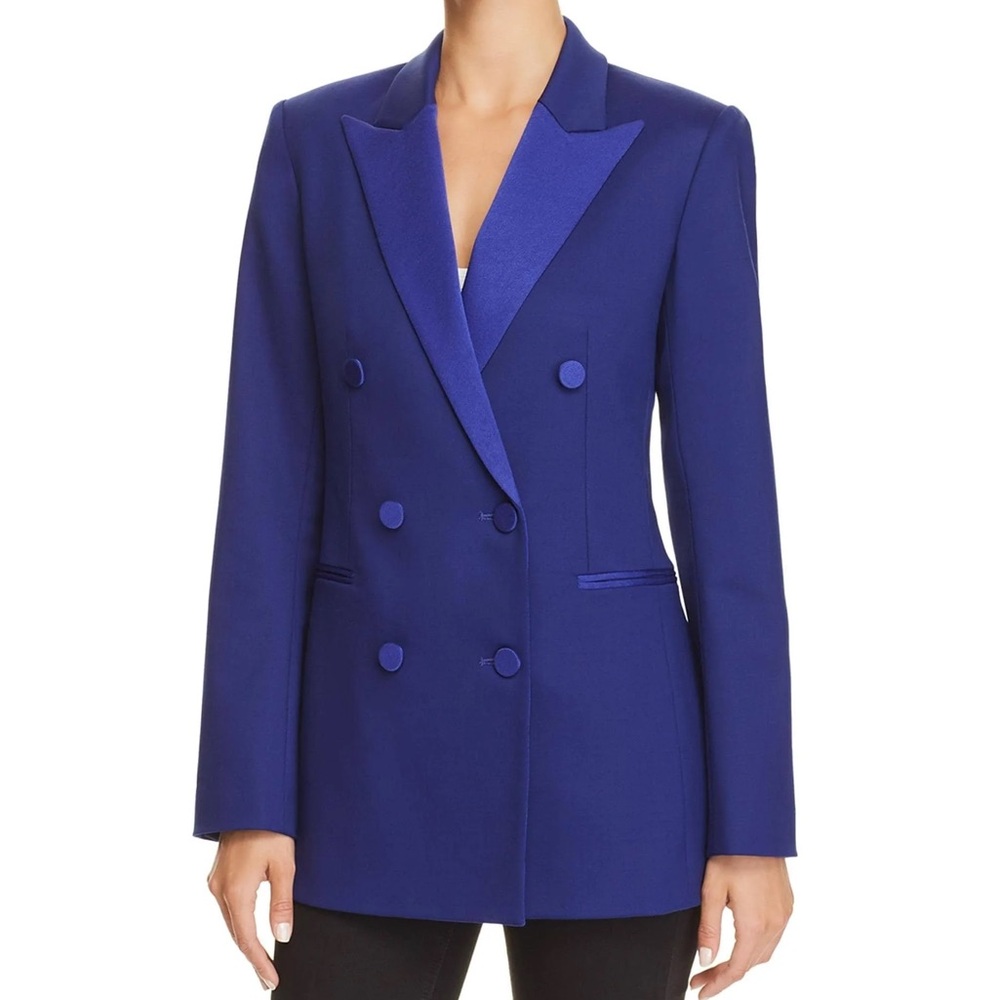 Theory Double-Breasted Tuxedo Jacket size 0 + Pant size 00